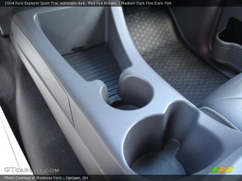 Red Fire Metallic / Medium Dark Flint/Dark Flint 2004 Ford Explorer Sport Trac Adrenalin 4x4