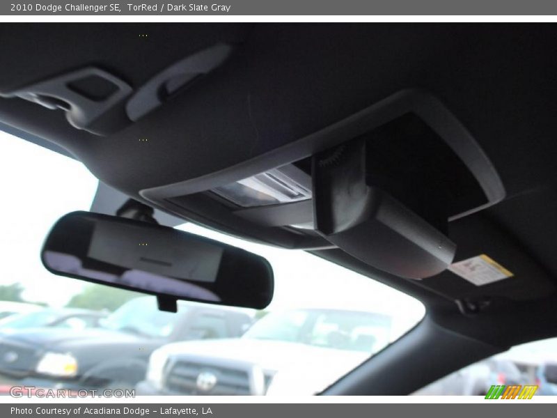 TorRed / Dark Slate Gray 2010 Dodge Challenger SE