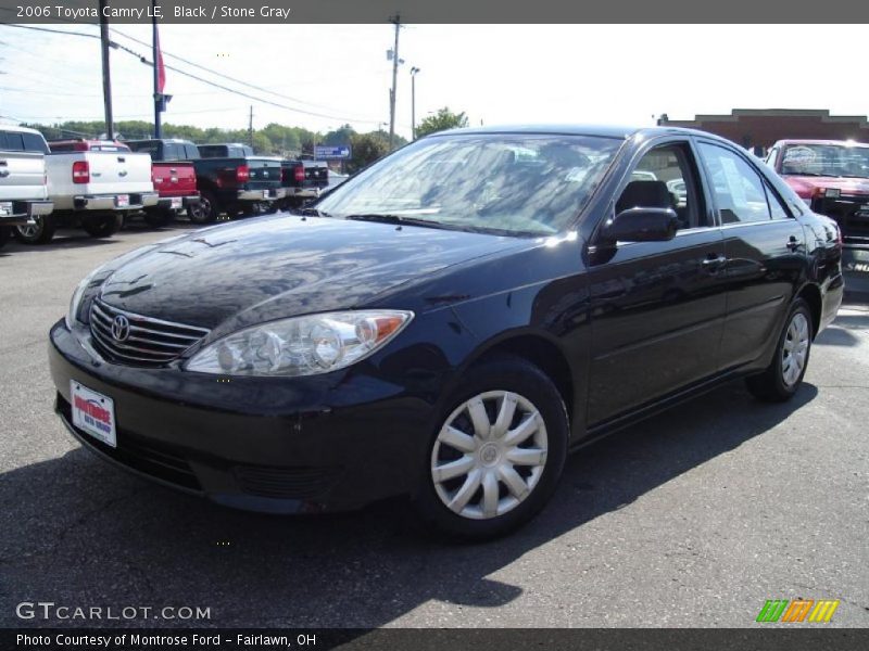 Black / Stone Gray 2006 Toyota Camry LE