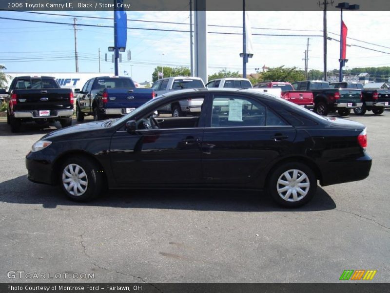 Black / Stone Gray 2006 Toyota Camry LE