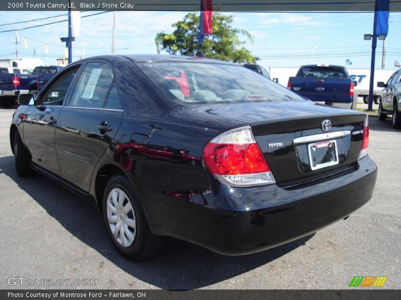 Black / Stone Gray 2006 Toyota Camry LE