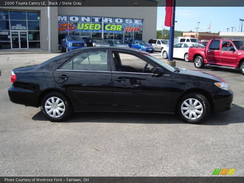 Black / Stone Gray 2006 Toyota Camry LE