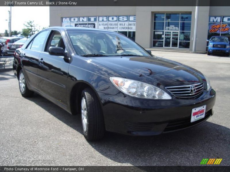 Black / Stone Gray 2006 Toyota Camry LE