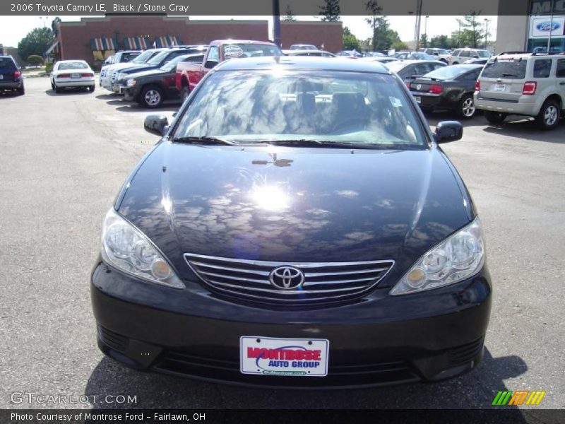 Black / Stone Gray 2006 Toyota Camry LE