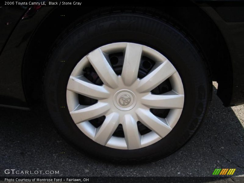 Black / Stone Gray 2006 Toyota Camry LE