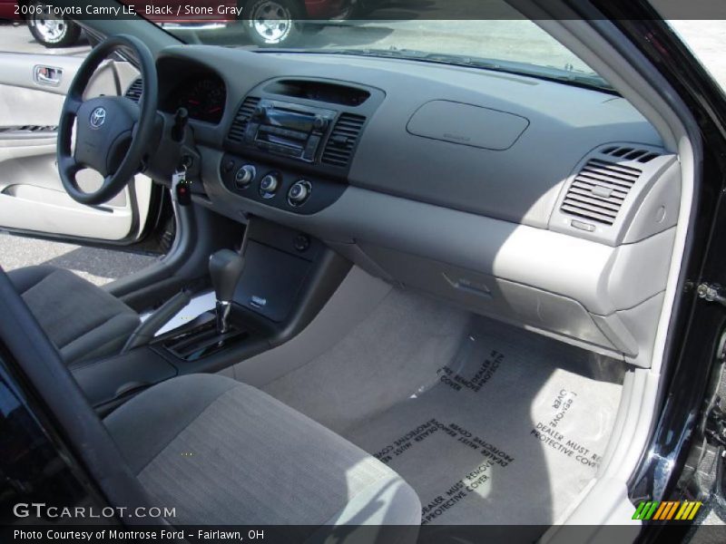 Black / Stone Gray 2006 Toyota Camry LE