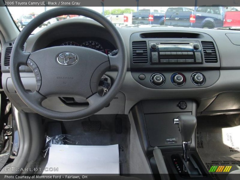 Black / Stone Gray 2006 Toyota Camry LE