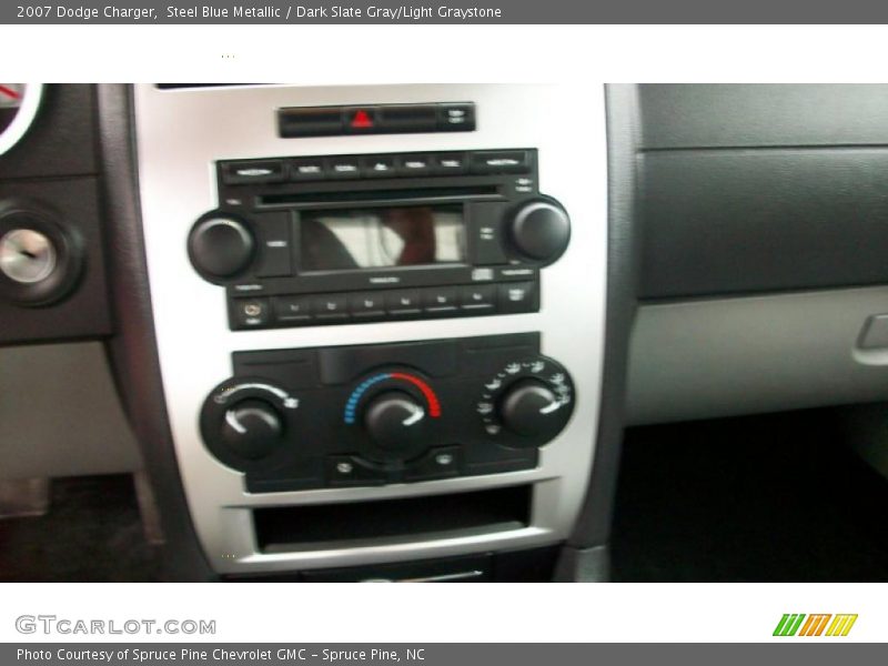 Steel Blue Metallic / Dark Slate Gray/Light Graystone 2007 Dodge Charger