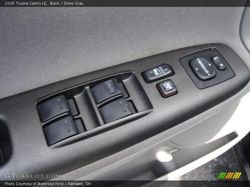 Black / Stone Gray 2006 Toyota Camry LE