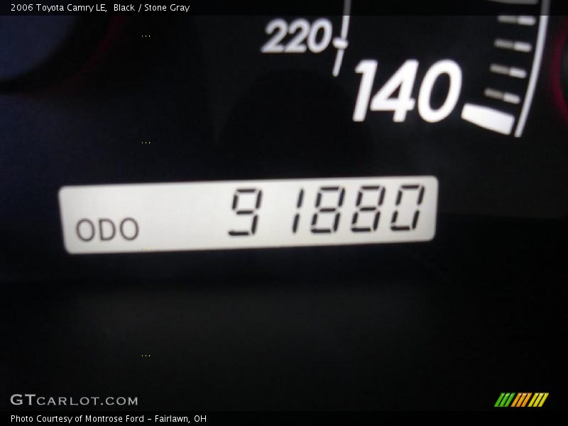 Black / Stone Gray 2006 Toyota Camry LE