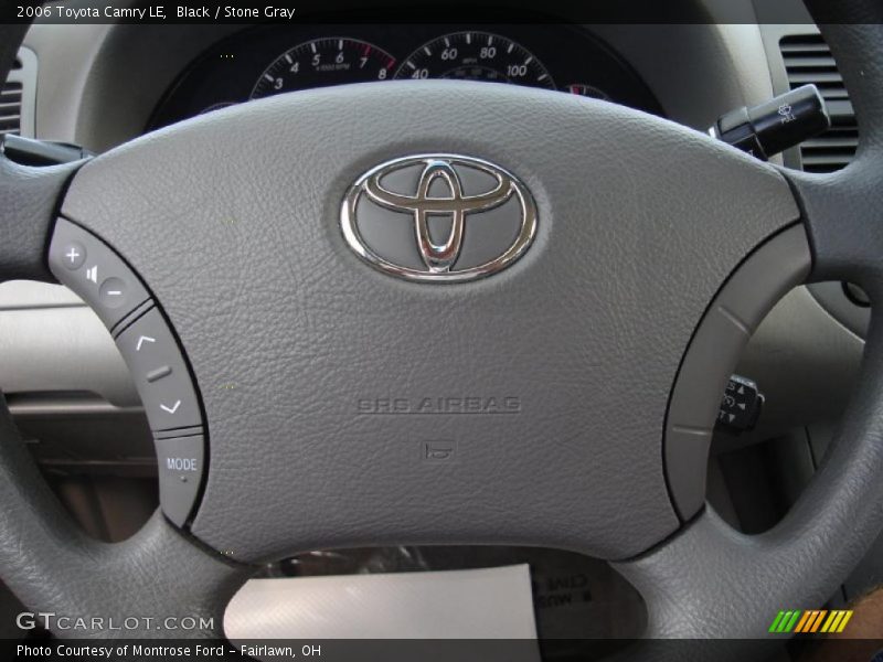 Black / Stone Gray 2006 Toyota Camry LE