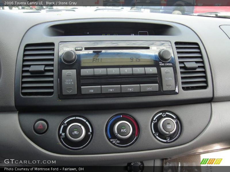 Black / Stone Gray 2006 Toyota Camry LE