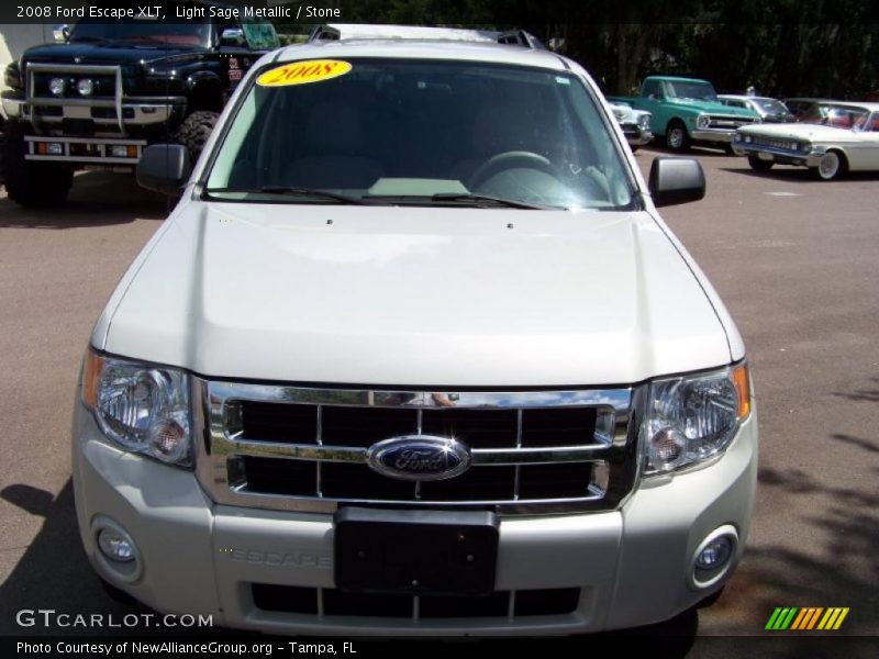 Light Sage Metallic / Stone 2008 Ford Escape XLT