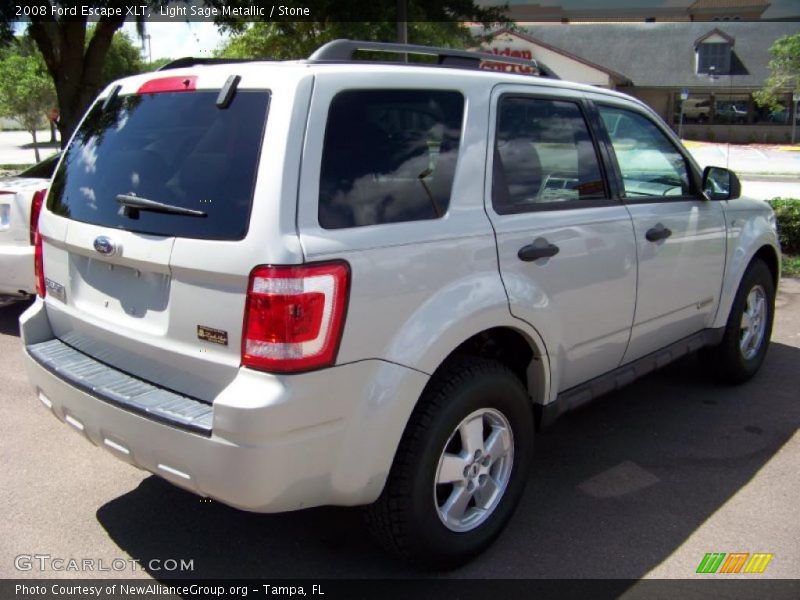 Light Sage Metallic / Stone 2008 Ford Escape XLT