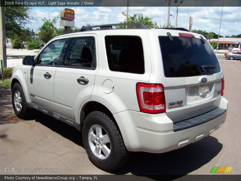 Light Sage Metallic / Stone 2008 Ford Escape XLT