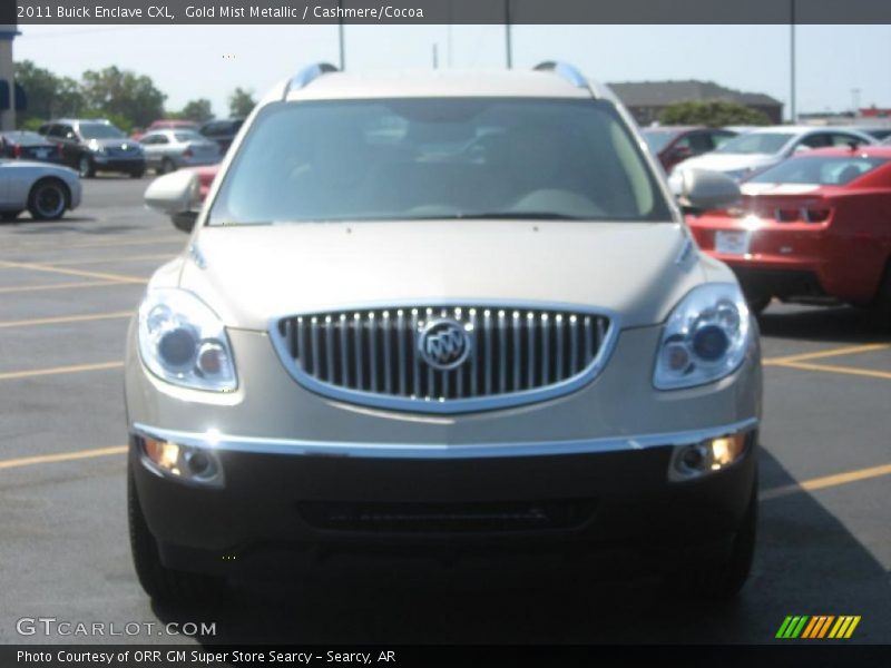 Gold Mist Metallic / Cashmere/Cocoa 2011 Buick Enclave CXL