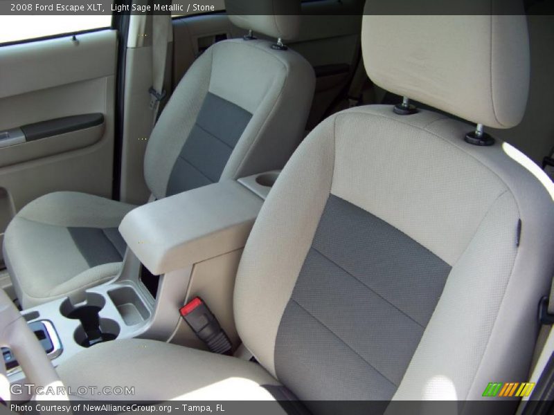 Light Sage Metallic / Stone 2008 Ford Escape XLT