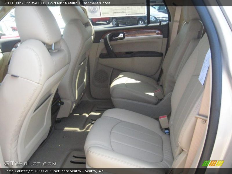 Gold Mist Metallic / Cashmere/Cocoa 2011 Buick Enclave CXL