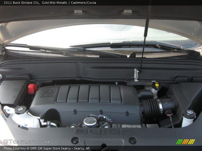 Gold Mist Metallic / Cashmere/Cocoa 2011 Buick Enclave CXL