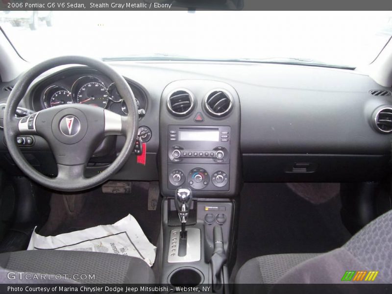 Stealth Gray Metallic / Ebony 2006 Pontiac G6 V6 Sedan