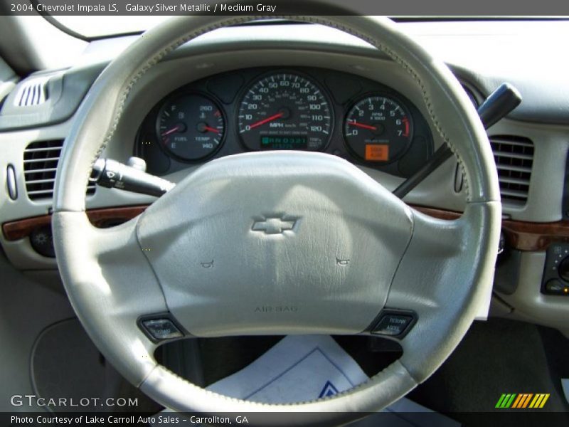 Galaxy Silver Metallic / Medium Gray 2004 Chevrolet Impala LS