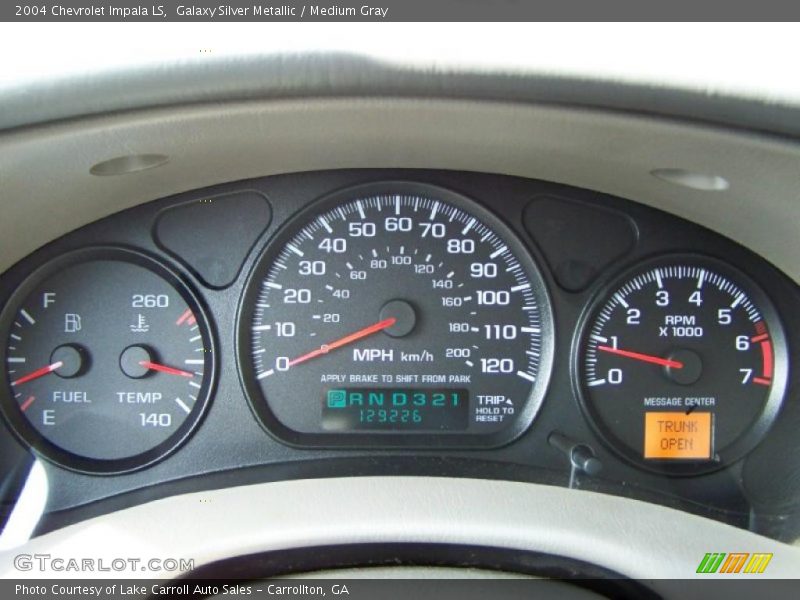 Galaxy Silver Metallic / Medium Gray 2004 Chevrolet Impala LS