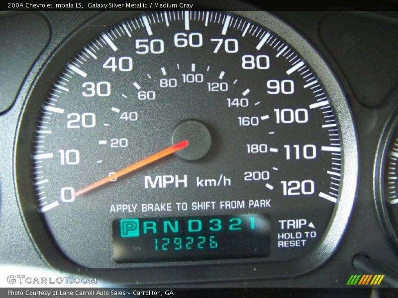Galaxy Silver Metallic / Medium Gray 2004 Chevrolet Impala LS