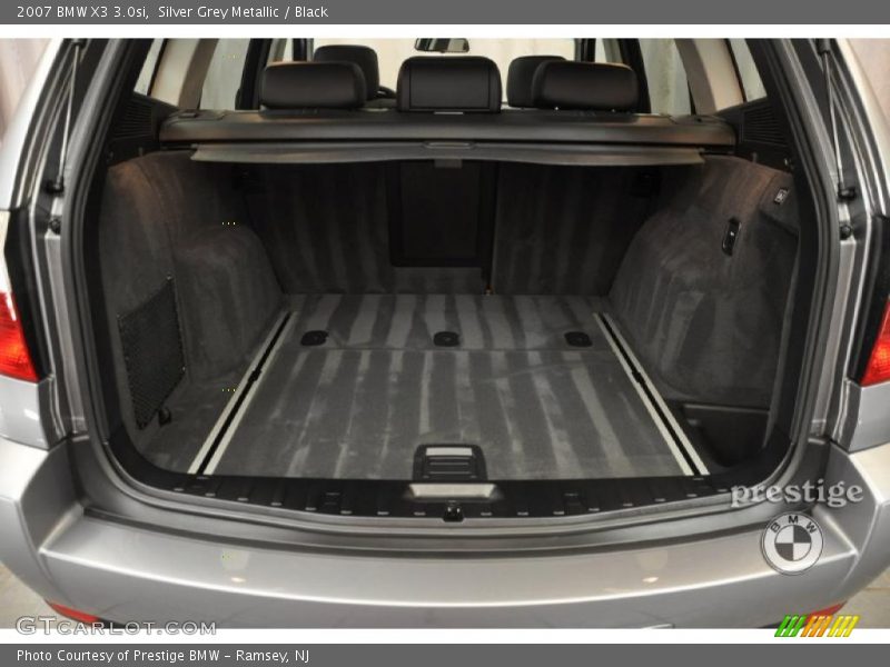 Silver Grey Metallic / Black 2007 BMW X3 3.0si