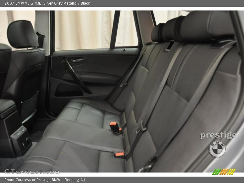 Silver Grey Metallic / Black 2007 BMW X3 3.0si