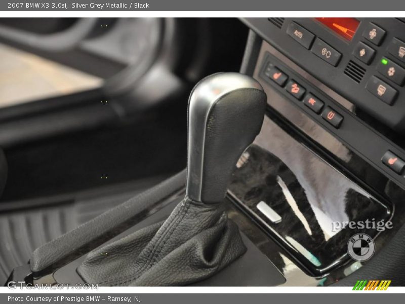Silver Grey Metallic / Black 2007 BMW X3 3.0si
