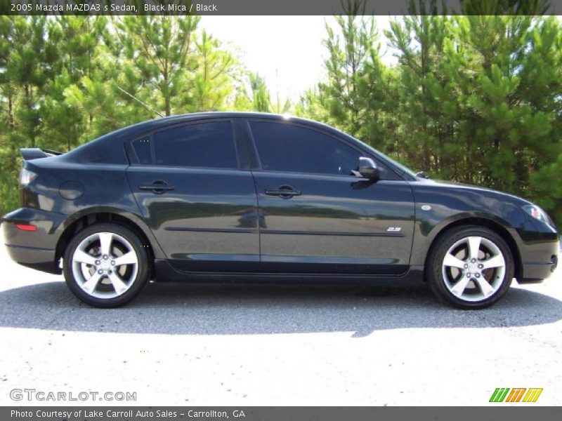 Black Mica / Black 2005 Mazda MAZDA3 s Sedan