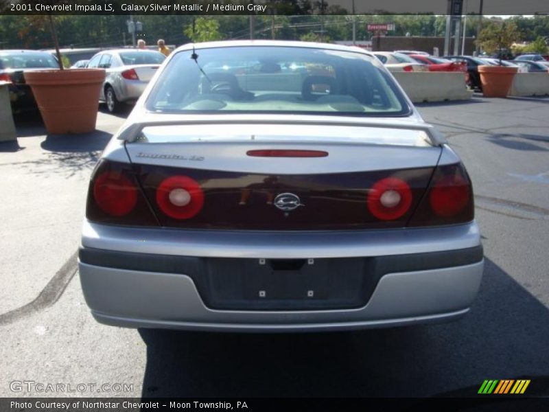 Galaxy Silver Metallic / Medium Gray 2001 Chevrolet Impala LS