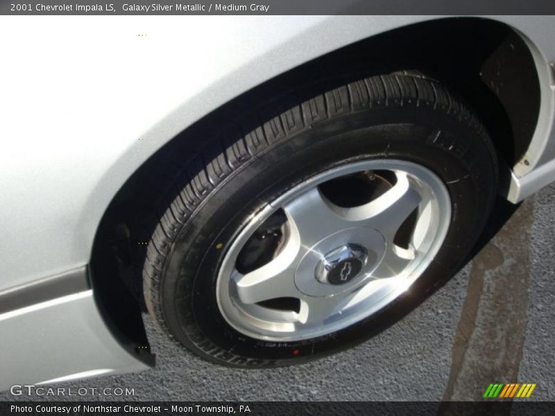 Galaxy Silver Metallic / Medium Gray 2001 Chevrolet Impala LS