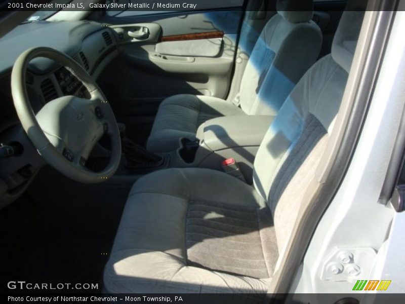 Galaxy Silver Metallic / Medium Gray 2001 Chevrolet Impala LS