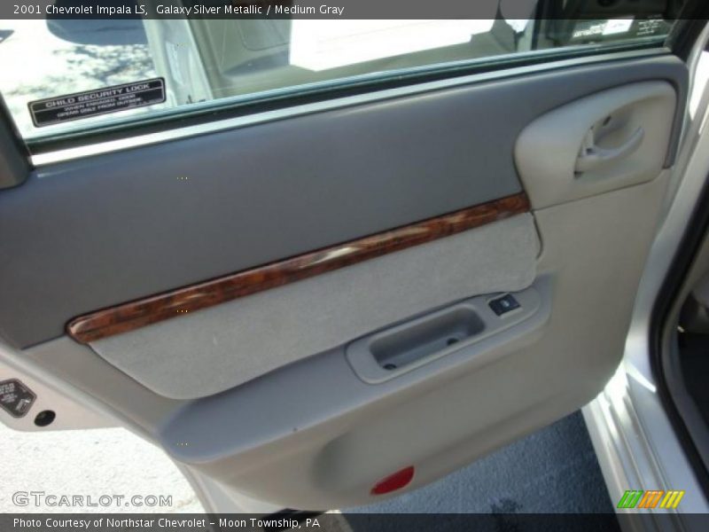 Galaxy Silver Metallic / Medium Gray 2001 Chevrolet Impala LS