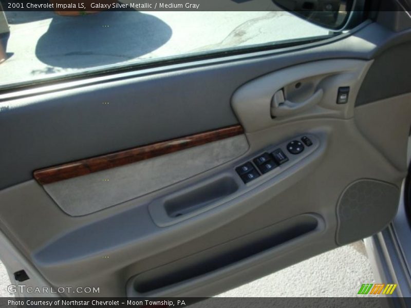 Galaxy Silver Metallic / Medium Gray 2001 Chevrolet Impala LS