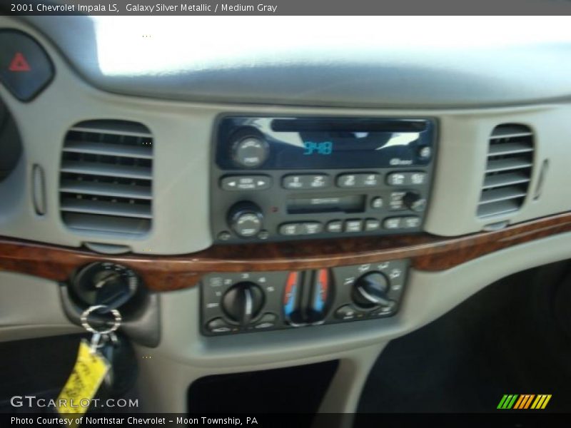 Galaxy Silver Metallic / Medium Gray 2001 Chevrolet Impala LS