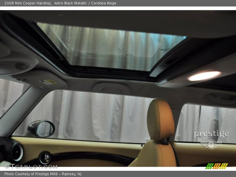 Astro Black Metallic / Cordoba Beige 2008 Mini Cooper Hardtop