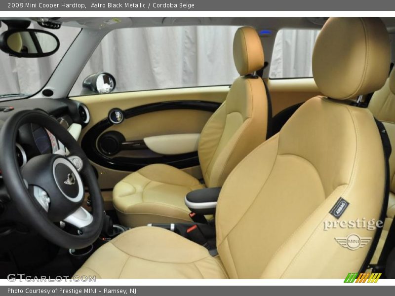 Astro Black Metallic / Cordoba Beige 2008 Mini Cooper Hardtop