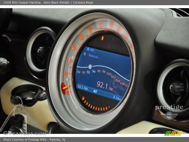 Astro Black Metallic / Cordoba Beige 2008 Mini Cooper Hardtop