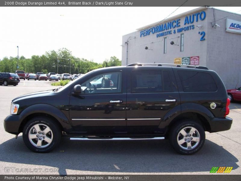 Brilliant Black / Dark/Light Slate Gray 2008 Dodge Durango Limited 4x4