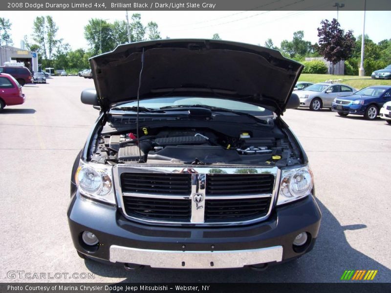 Brilliant Black / Dark/Light Slate Gray 2008 Dodge Durango Limited 4x4