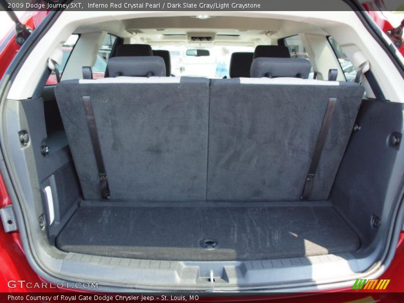 Inferno Red Crystal Pearl / Dark Slate Gray/Light Graystone 2009 Dodge Journey SXT