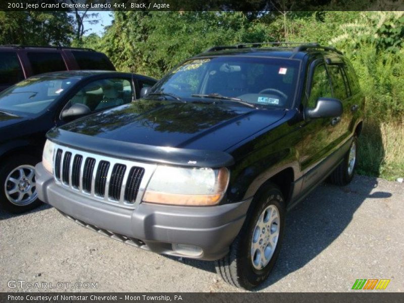 Black / Agate 2001 Jeep Grand Cherokee Laredo 4x4
