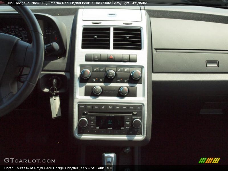 Inferno Red Crystal Pearl / Dark Slate Gray/Light Graystone 2009 Dodge Journey SXT