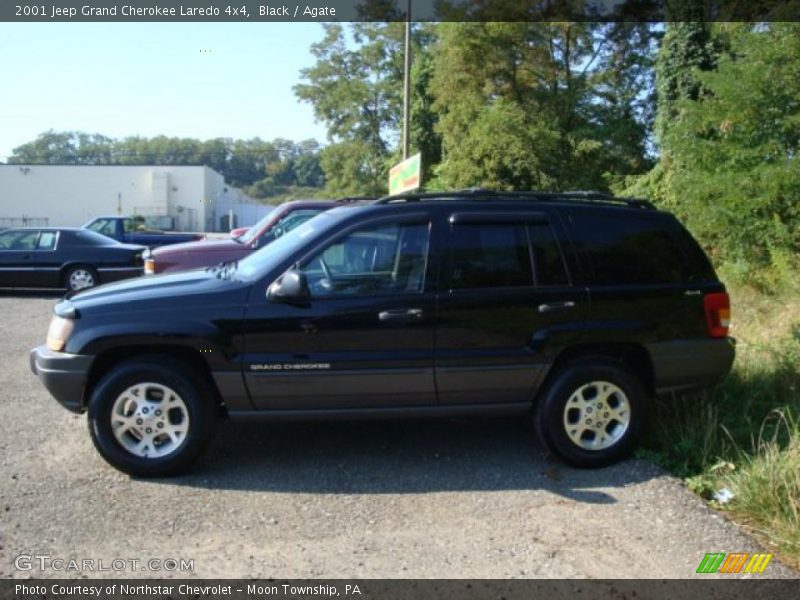 Black / Agate 2001 Jeep Grand Cherokee Laredo 4x4