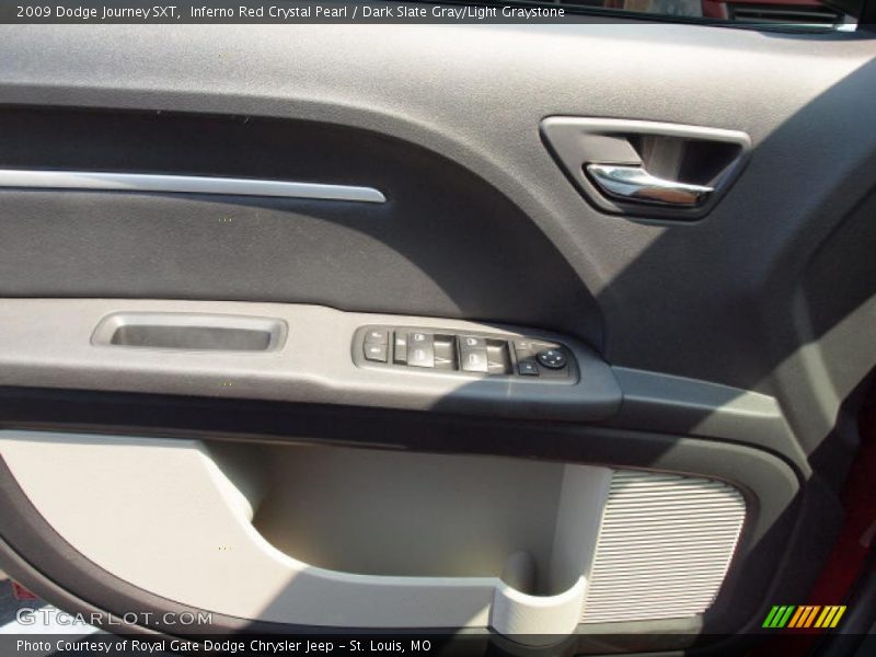 Inferno Red Crystal Pearl / Dark Slate Gray/Light Graystone 2009 Dodge Journey SXT