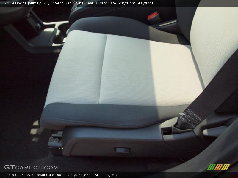 Inferno Red Crystal Pearl / Dark Slate Gray/Light Graystone 2009 Dodge Journey SXT