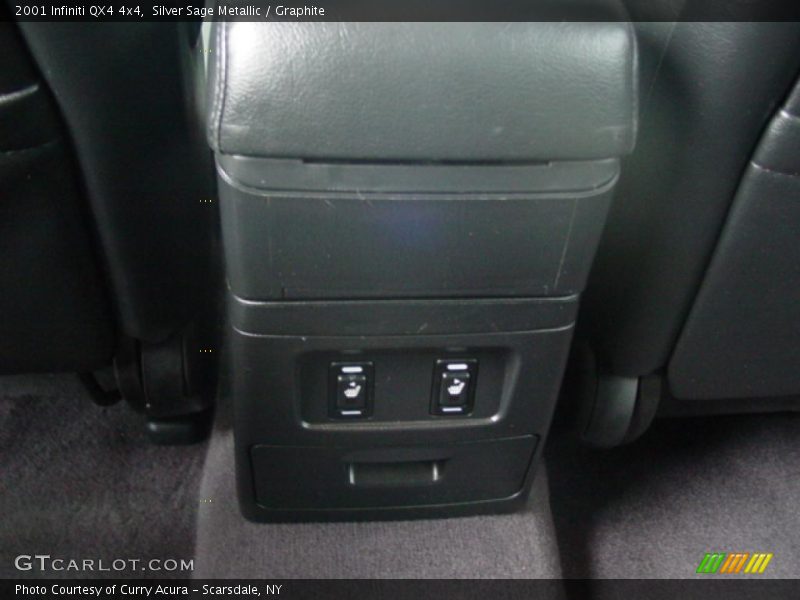 Silver Sage Metallic / Graphite 2001 Infiniti QX4 4x4