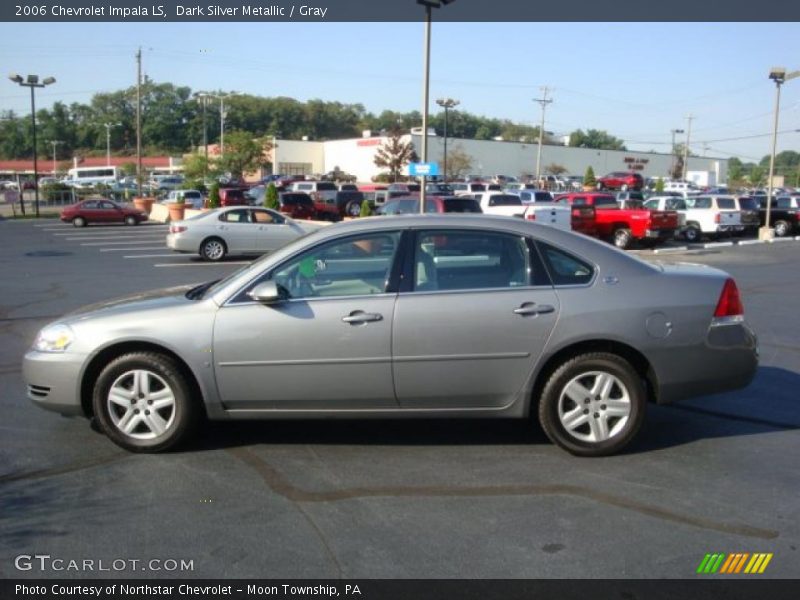 Dark Silver Metallic / Gray 2006 Chevrolet Impala LS